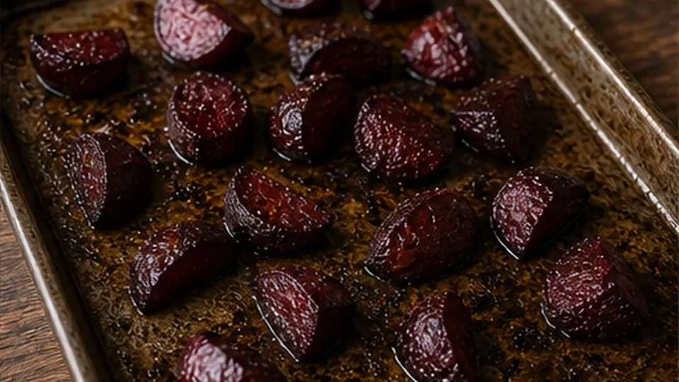 Cool the beets completely for Beet Walnut Hummus