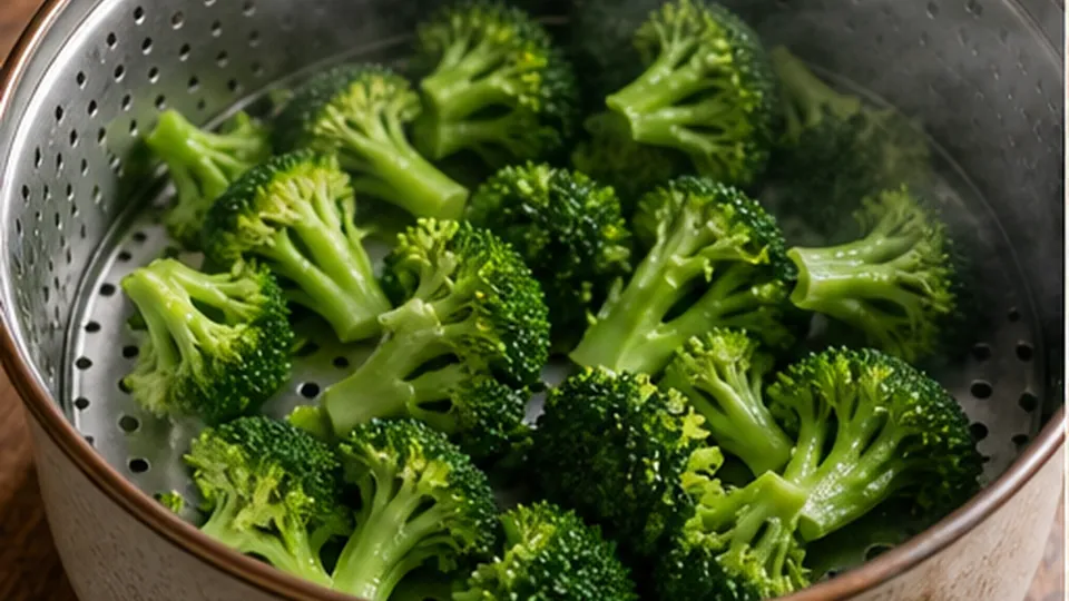 Steam the broccoli bright for Broccoli Cheddar Bean Quesadillas