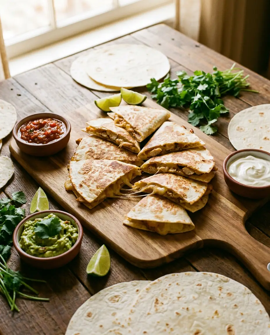 Chicken Quesadilla Night