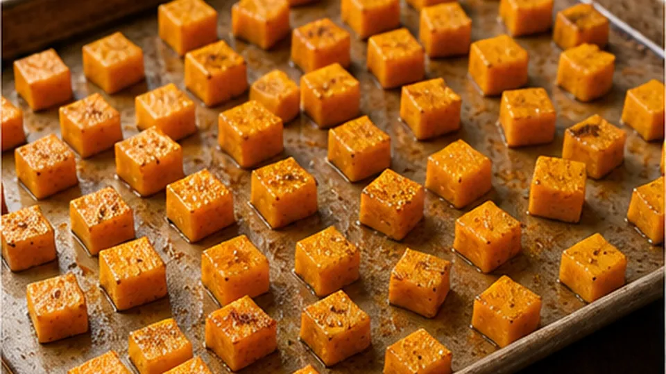 Spread with open space for Maple Chili Roasted Squash