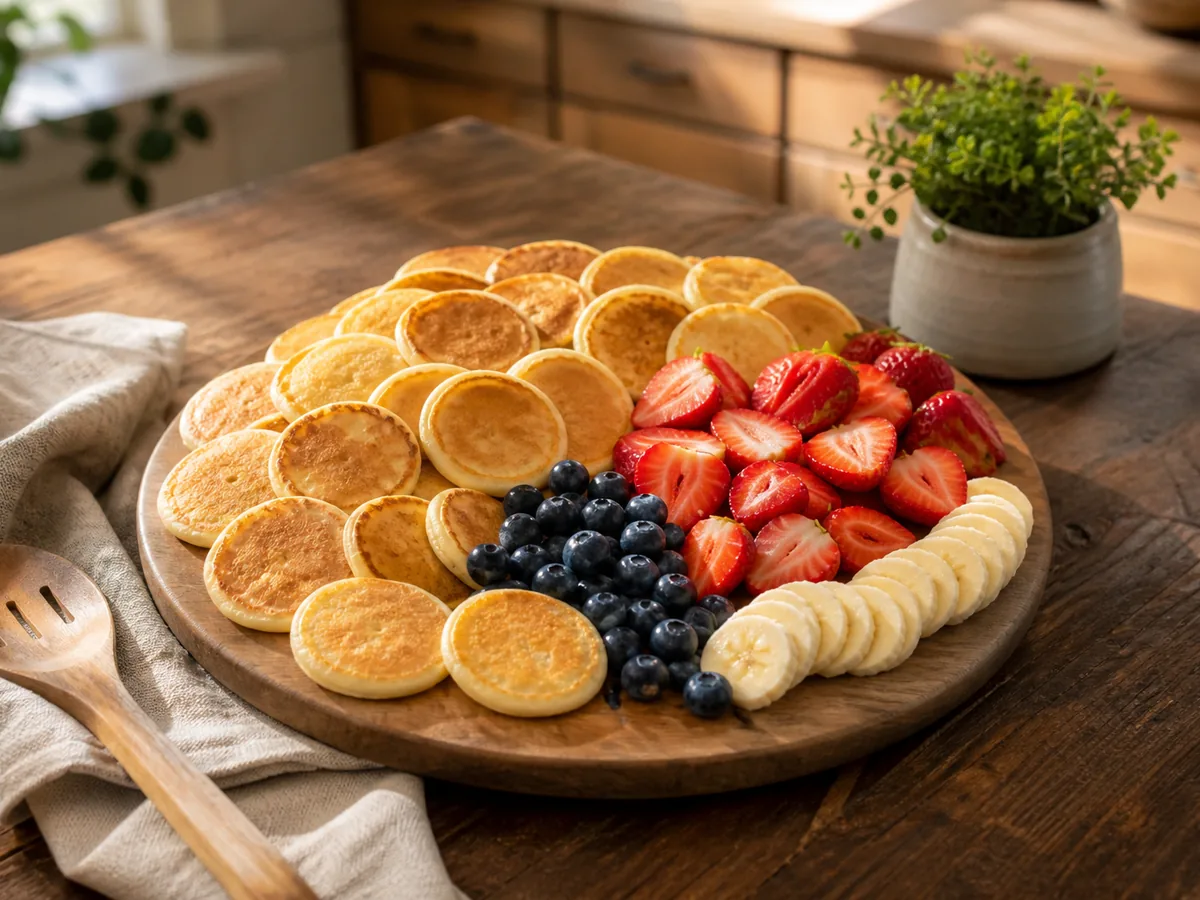 Mini Pancake Breakfast Board