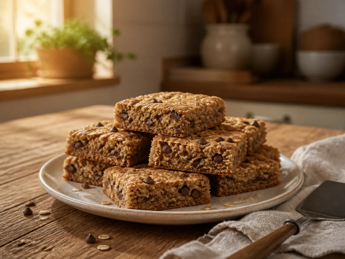 Peanut Butter Banana Oat Bars