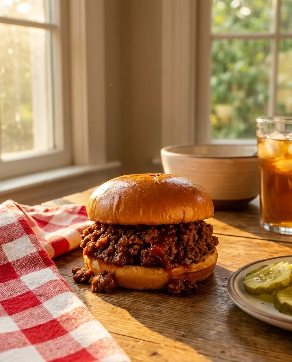 Sloppy Joes That Respect the Bun