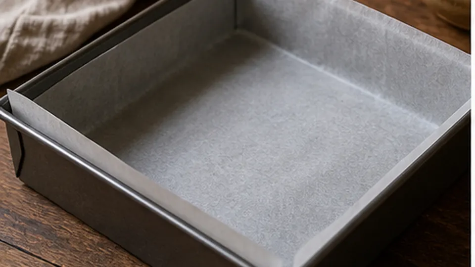 Line the pan and heat oven for Spiced Plum Oat Slice
