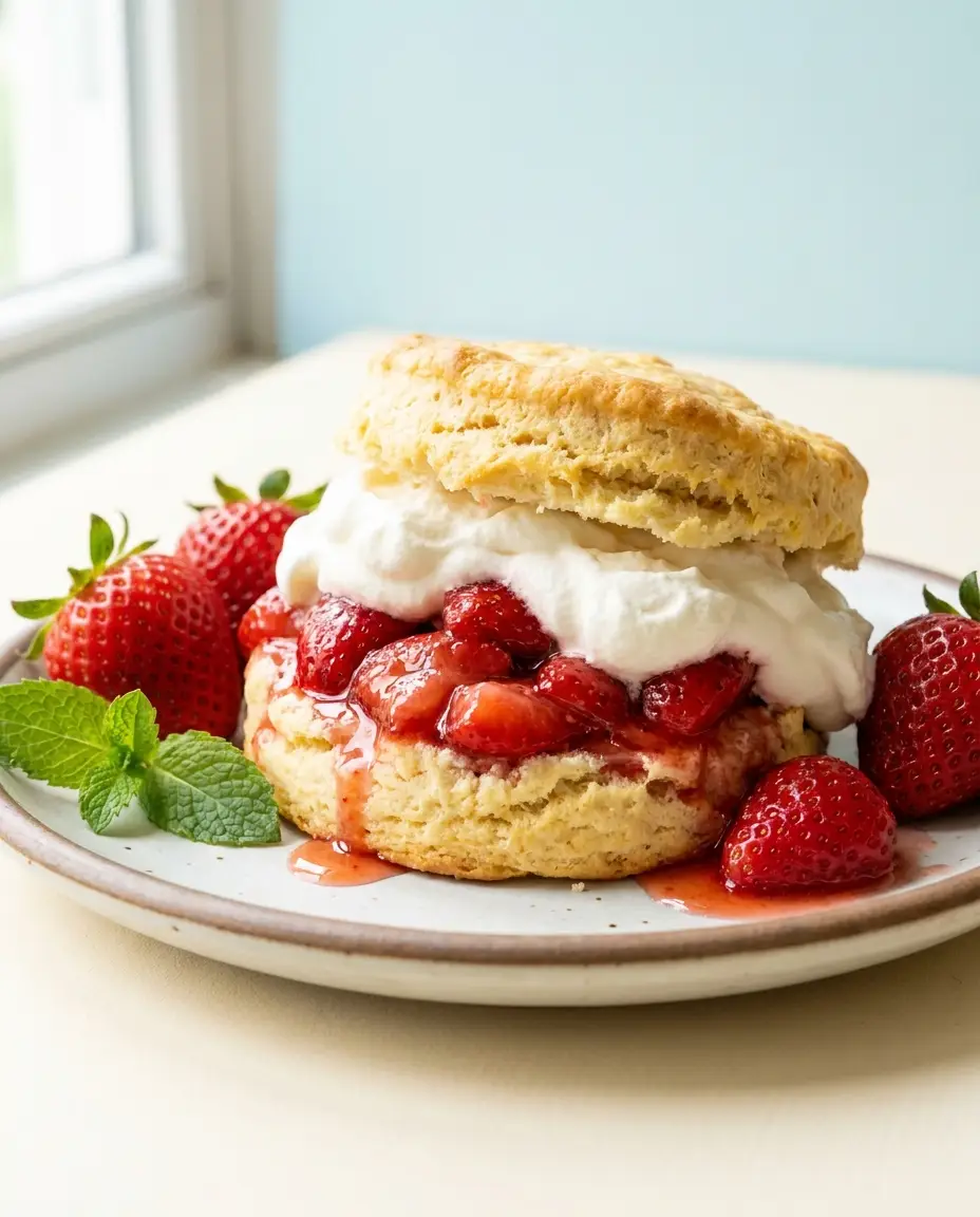 Strawberry Shortcake Biscuits