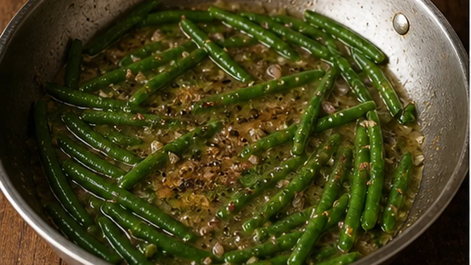 Whisk a warm pan dressing for Warm Mushroom Spinach Salad